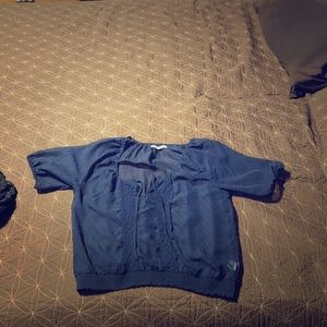 Maurice’s sheer blouse